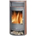 ABX POLAR 4654-8-III Holz-Kaminofen, schwarzes Blech, chocolate 4654-8KCHC