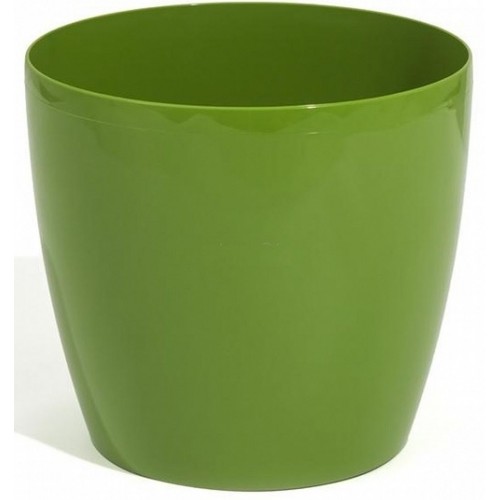 PROSPERPLAST COUBI Blumentopf 15 cm, olivgrün DUO150-370U