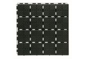 Prosperplast EASY SQUARE Bodenplatte 1,5m2, 40x40cm, schwarz IES40