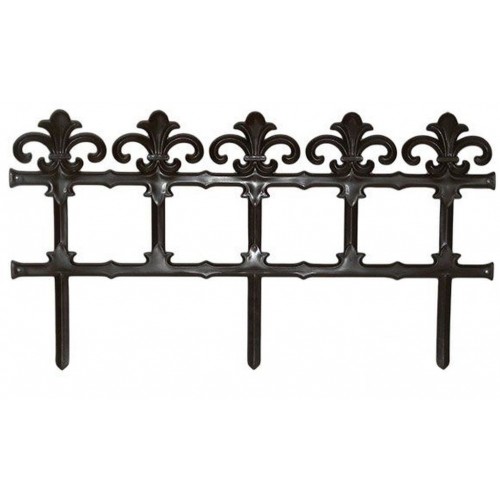 Prosperplast GARDEN ART Gartenzaun 372x34cm braun IPLB-R222