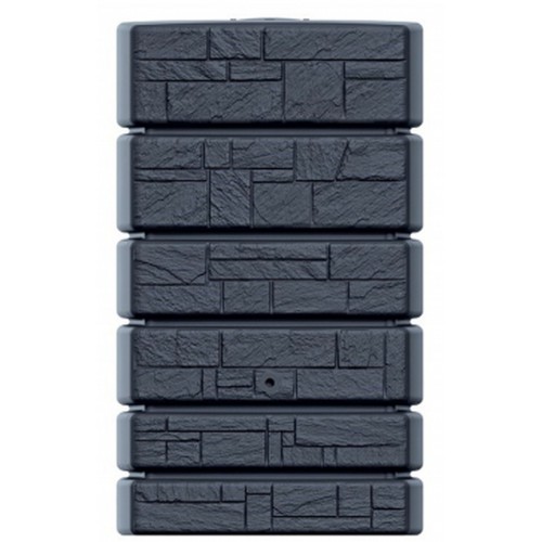Prosperplast TOWER STONE Regenwasserbehälter 500l, Anthrazit IDTST500