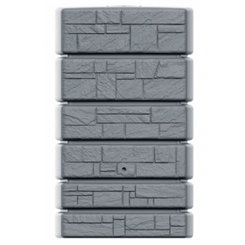 Prosperplast TOWER STONE Regenwasserbehälter 500l, Grau IDTST500