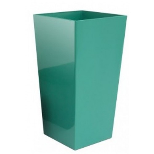 Blumenkübel Pflanzkübel URBI SQUARE Pflanztopf 2 L, türkis DURS125