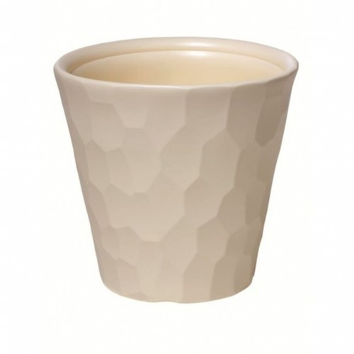 Prosperplast ROCKA Blumentopf 29,3x27,7cm creme DBROC300