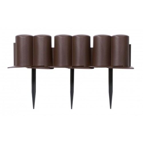 Prosperplast Palisade 3,02m, 8St. dunkel Braun IPAL6-R222