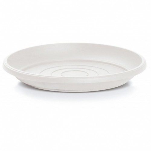 PROSPERPLAST TERRA Untersatz rund 14 cm weiß POD14-S449