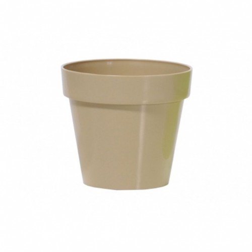 Prosperplast CUBE SHINE Blumentopf 14x12,4cm Light Coffee glänzend DCUB140S-7502U Prosperplast CUBE SHINE Blumentopf 14x12,4cm Light Coffee glänzend DCUB140S-7502U
