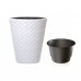 Prosperplast MATUBA Blumentopf 30x35cm weiß DBMT300-S449