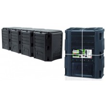 Prosperplast MODULE COMPOGREEN Thermo-Komposter 1600l, schwarz IKLM1600C-S411