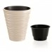 Prosperplast SAND Blumentopf 34,5x38,5cm creme DBSA350-CY728
