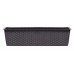 Prosperplast RATOLLA CASE Blumenkasten 39,1x17,3x14,5cm umbra ISR400-440U