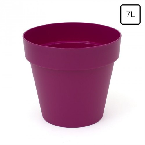 PROSPERPLAST CUBE Zimmerpflanzen 29 l, purpur matt DCUB400 PROSPERPLAST CUBE Zimmerpflanzen 29 l, purpur matt DCUB400