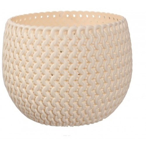 PROSPERPLAST SPLOFY BOWL Basic Blumentopf 18 cm, creme DKSP180N-CY728 PROSPERPLAST SPLOFY BOWL Basic Blumentopf 18 cm, creme DKSP180N-CY728
