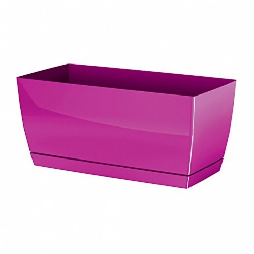 COUBI Blumenkasten mit Untersetzer 24x12x11cm, 2,5l, Fuchsie-glänzend DUPP240 COUBI Blumenkasten mit Untersetzer 24x12x11cm, 2,5l, Fuchsie-glänzend DUPP240