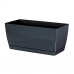 Prosperplast COUBI Blumenkasten mit Untersetzer 24x12x11cm Graphit DUPP240-426U