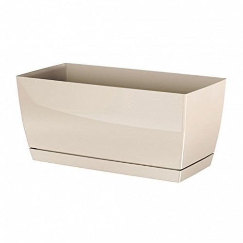 Prosperplast COUBI Blumenkasten mit Untersetzer 24x12x11cm creme DUPP240-CY728 Prosperplast COUBI Blumenkasten mit Untersetzer 24x12x11cm creme DUPP240-CY728