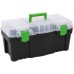 Prosperplast GREENBOX Werkzeugkoffer aus Kunststoff transparent, 597 x 285 x 320 mm N25G