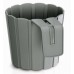 PROSPERPLAST BOARDEE HOOK Blumentopf 14,4, steingrau DDEZ150-405U