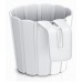 PROSPERPLAST BOARDEE HOOK Blumentopf 14,4 cm, weiß DDEZ150-S449