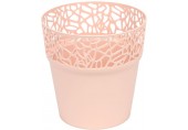 Prosperplast Naturo Blumentopf mit Spitze 17,5 cm, pfirsich DNAT175-488U