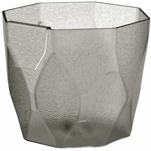 Blumentopf ROCKA H:10 cm, icegrau DROC125P