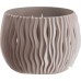 PROSPERPLAST SANDY Bowl Blumentopf 18 cm, mocca DSK180N
