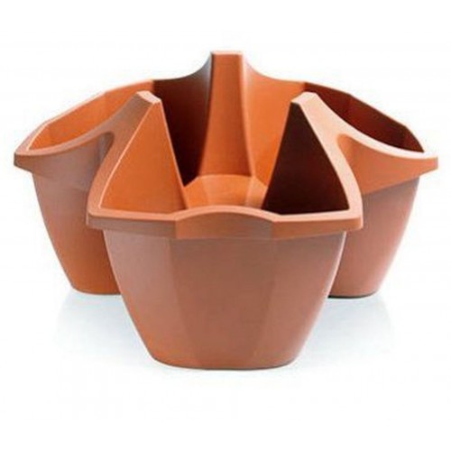 Prosperplast CROWN Blumentopff 48cm, 16 l terracotta