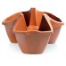 Prosperplast CROWN Blumentopff 48cm, 16 l terracotta