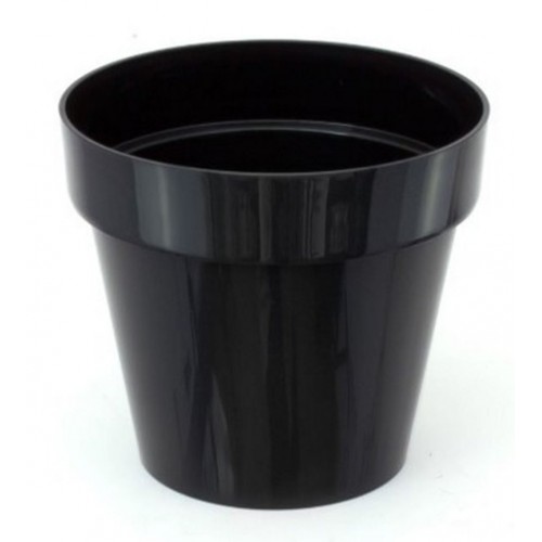 PROSPERPLAST CUBE SHINE Zimmerpflanzen 7l schwarz glänzend DCUB250S PROSPERPLAST CUBE SHINE Zimmerpflanzen 7l schwarz glänzend DCUB250S