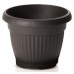 PROSPERPLAST TERRA Blumentopf rund 48 l graphit DCE55-S433