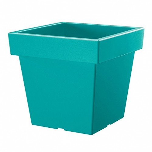 Pflanztopf Übertopf viereckig LOFLY LOW Blumentopf 4,5l, türkis DLOFL200 Pflanztopf Übertopf viereckig LOFLY LOW Blumentopf 4,5l, türkis DLOFL200