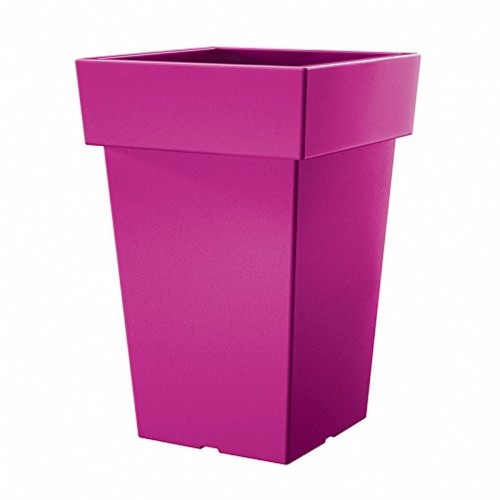 Blumentopf Übertopf viereckig LOFLY SQUARE Blumenkübel 12,9 l, fuchsie DLOFQ240