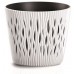 Prosperplast SANDY ROUND Blumentopf 15,8 cm, weiß DSR160-S449