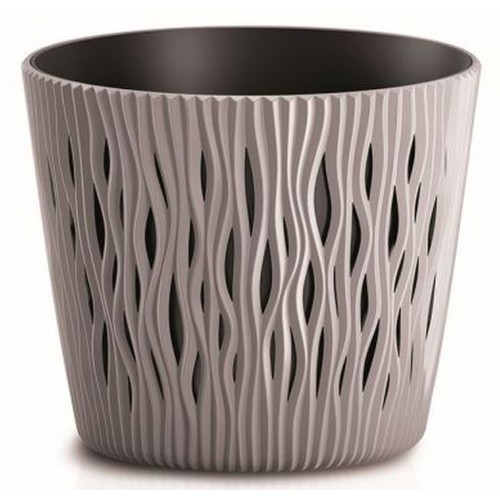 Prosperplast SANDY ROUND Blumentopf 15,8 cm, mocca DSR160-7529U Prosperplast SANDY ROUND Blumentopf 15,8 cm, mocca DSR160-7529U