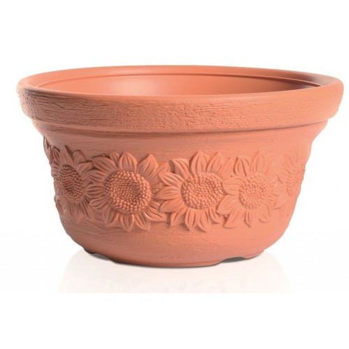 PROSPERPLAST SUNNY Blumentopf 30x17cm terrakotta DMSU30