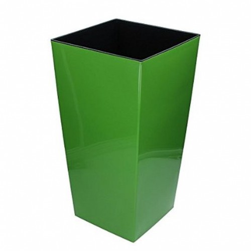 Riesiger Pflanzkübel URBI SQUARE 91,5 L Blumentopf inkl.Einsatz Kunststoff grün DURS400