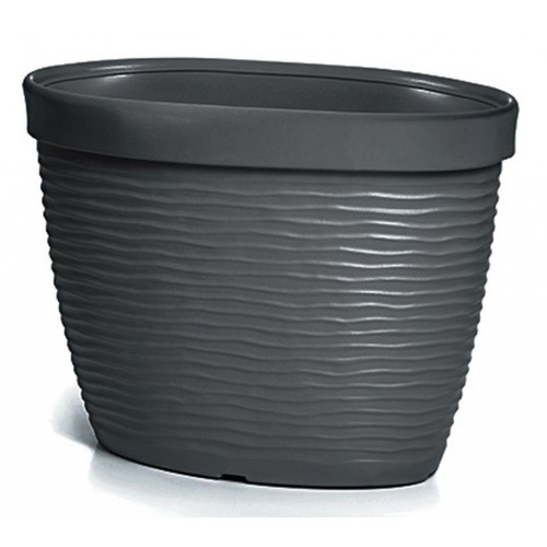 Blumenkasten Pflanztopf, Pflanzkübel VERONETTA 28 L anthrazit DEV50