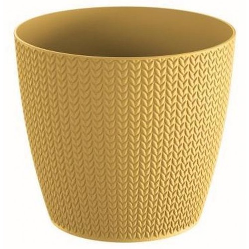 Prosperplast WHEATY Blumentopf 12,8 cm, Senf DWH130-117U