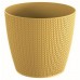 Prosperplast WHEATY Blumentopf 12,8 cm, Senf DWH130-117U