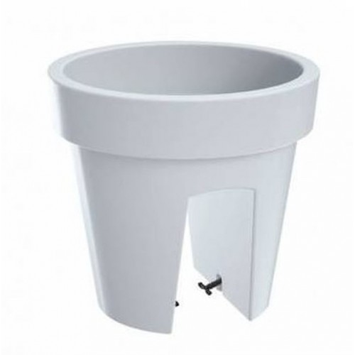 LOFLY RAILING Balkonkasten Geländertopf 5L, 24,5 x 24,5 x 22,5 cm, weiß DLOFR250-S449 LOFLY RAILING Balkonkasten Geländertopf 5L, 24,5 x 24,5 x 22,5 cm, weiß DLOFR250-S449