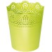 Prosperplast LACE Blumentopf mit Spitzenumrandung 16 cm lime-grün DLAC160-389U