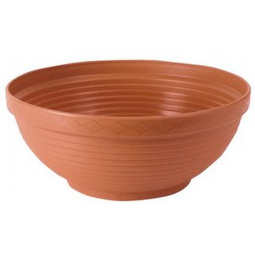 PROSPERPLAST MISA Blumenschale 0,5L, D 13 cm terracotta DMS01-R624