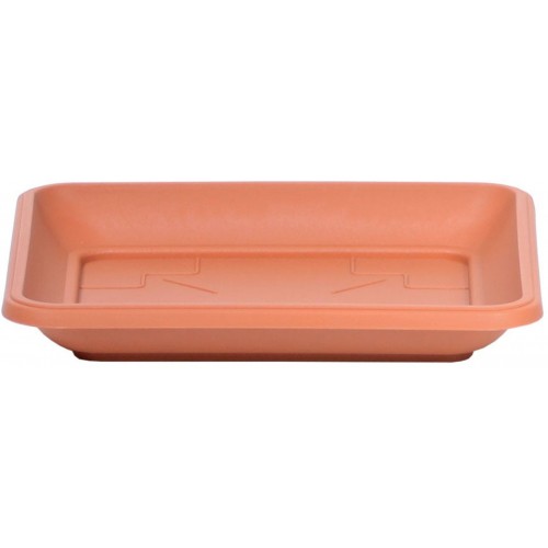 PROSPERPLAST TERRA untersatz viereckig 22x22 cm terracotta PKWT17-R624