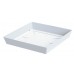 PROSPERPLAST LOFLY Untersatz rund 20x20x3,2cm, weiß PPLFQ200
