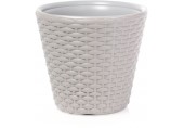 Prosperplast RATO Blumentopf 34,8x32,4cm weiss DBR350