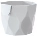 Blumentopf ROCKA H:10 cm, weiß DROC125