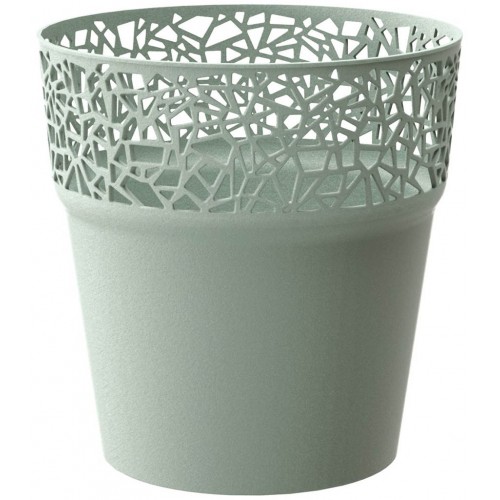 Prosperplast Blumentopf Tree Spitze 14,5 cm, grün DTRE145-623U