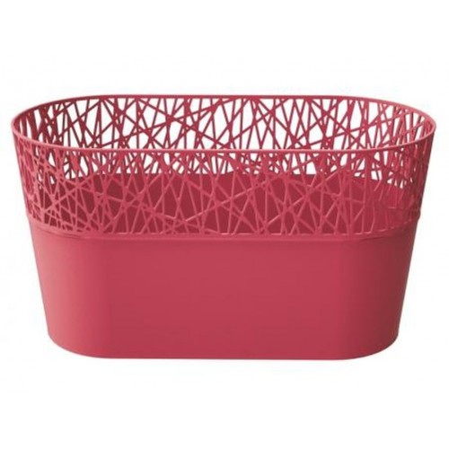 PROSPERPLAST CITY Blumenkaste mit Spitze 28,5 cm himbeere DCIT285-207C PROSPERPLAST CITY Blumenkaste mit Spitze 28,5 cm himbeere DCIT285-207C