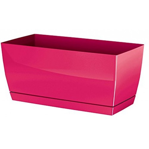 COUBI Blumenkasten mit Untersetzer 39x19x18,2cm, Himbeere glänzend DUPP400 COUBI Blumenkasten mit Untersetzer 39x19x18,2cm, Himbeere glänzend DUPP400