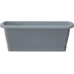 Prosperplast RESPANA Blumenkasten mit Untersetzer 88,5x18,4x14,5cm, steingrau ISE900P-4O5U